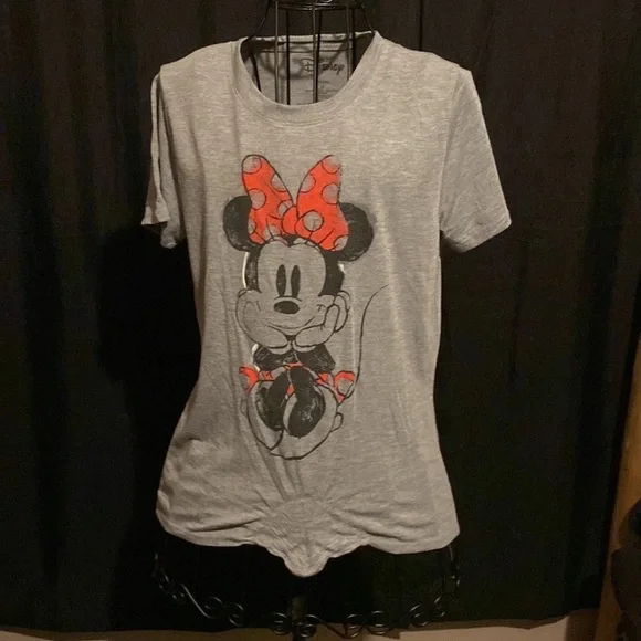 Disney Minnie Mouse Graphic T Shirt​​​​​ - Picture 2 of 5